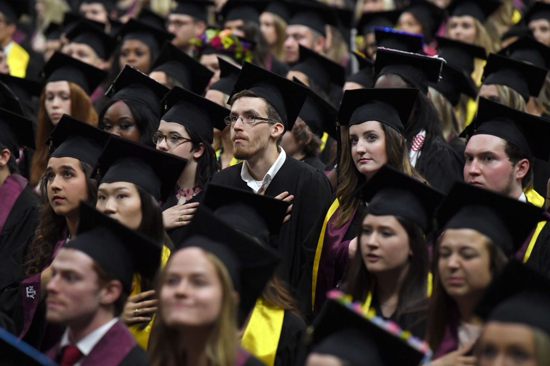Texas A&M University graduation